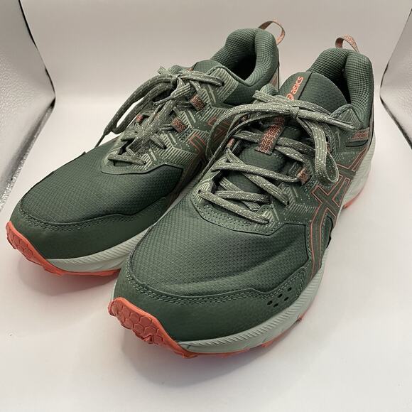 ASICS Gel-Venture 9 Trail Running Shoes Women’s Size 11 1012B313 Green - Picture 1 of 8